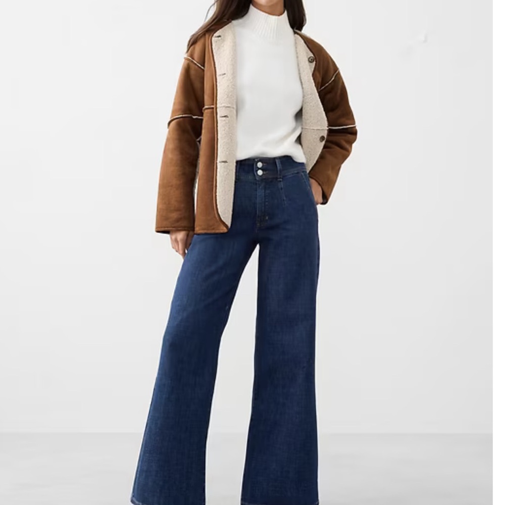 Banana Republic Wide-Leg Trouser Jeans